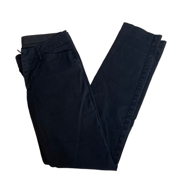 JCP Black Pants Mid - Low Rise 26/2 Straight Leg - Picture 4 of 5